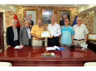 Ressam Bayram Yıldız’a Teşekkür Belgesi