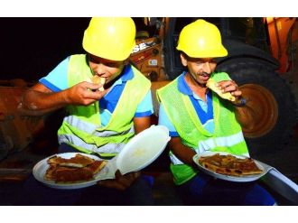 İftarı İş Başında Açtılar