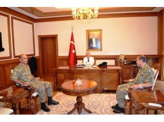 Albay Yılmaz, Vali Kamçı’yı Ziyaret Etti