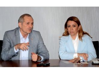 Ak Parti Kurmayları Atb Yönetimini Ziyaret Etti