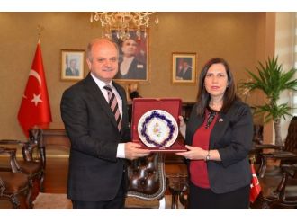 Kktc Mersin Konsolosu İnanırlıoğlu’ndan Vali Çakacak’a Ziyaret