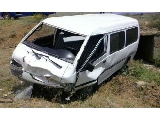 Direksiyon Hâkimiyetini Kaybetti, Şarampole Uçtu: 1 Yaralı