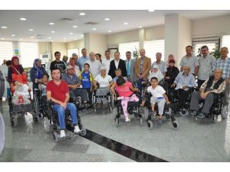 Büyükşehir’den Engellilere 16 Tekerlekli Sandalye