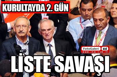 Liste savaşında son nokta 