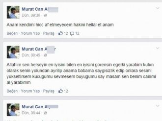 Annesinden Helallik İsteyip Yaşamına Son Verdi