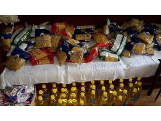 Bafra Umut Derneği’nden 300 Aileye Gıda Yardımı