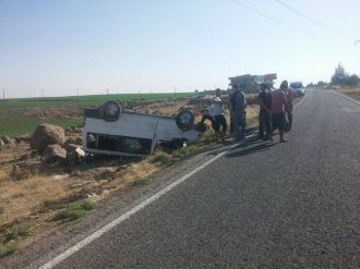 Ceylanpınar’da Trafik Kazası: 5 Yaralı