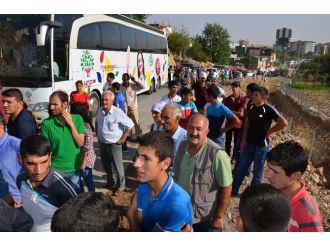 Diyarbakır’da İzinsiz Yürüyüşe Polis Engeli