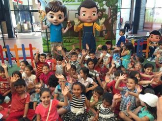 Forum Gaziantep’in Minik Ziyaretçileri Can’ı Çok Sevdi