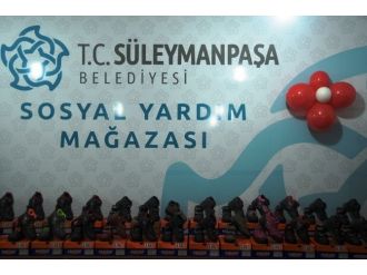 Süleymanpaşa Belediyesi Dost Eli Giyim Mağazası Bayrama Hazır