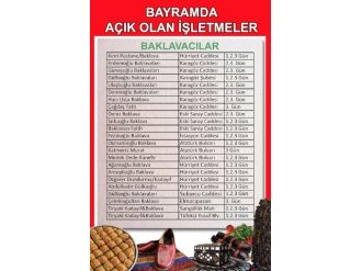 Gaziantep’teki İşletmeler Bayramda Da Açık Olacak