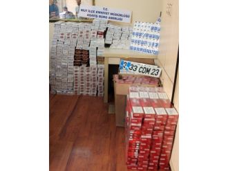 Mut’ta Kaçakçılık Operasyonu