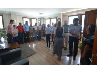 Başkan Demirağ Belediye Personeliyle Bayramlaştı