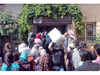 Mardin’deki Suriyeli Ailelere Yardım