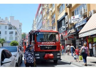 Balıkesir’de Pasajda Yangın Paniği