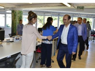 Yıldırım Belediye Başkanı İsmail Hakkı Edebali Belediye Çalışanları İle Bayramlaştı