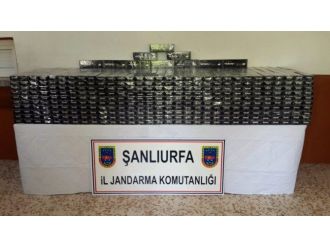Şanlıurfa’da 14 Bin Paket Kaçak Sigara Ele Geçirildi