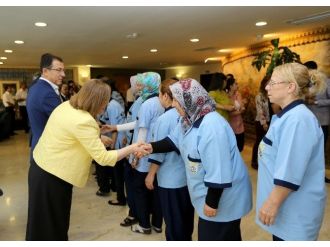 Başkan Şahin Personel İle Bayramlaştı