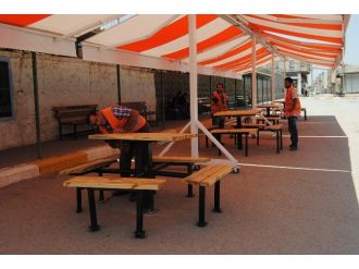 Cezaevi Bayramlaşmasına Sıcaklık Önlemi