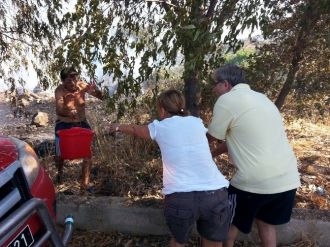 Bodrum’da Çıkan Yangın Lüks Villalara Kadar İlerledi