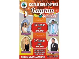 Kozlu’da Bayram Renkli Geçecek