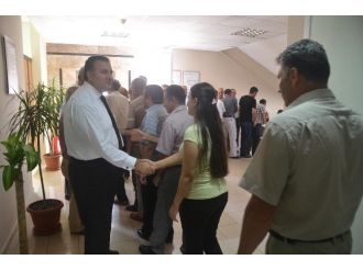 Mersin İl Milli Eğitim Müdürü Koca, Kurum Personeli İle Bayramlaştı