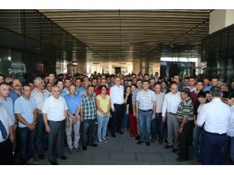 Başkan Zolan Belediye Personeli İle Bayramlaştı