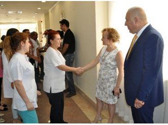 Balcalı Hastanesi’nde Bayramlaşma