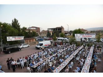 Çarşı İftarlarının Sonuncusu Yazıhan’da Gerçekleştirildi