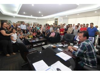 Başkan Soylu Çalışma Arkadaşlarıyla Bayramlaştı