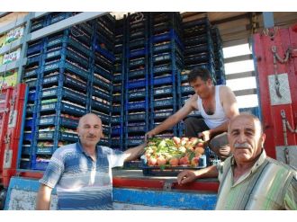 Kemalpaşa Köyünden Yurt İçine Şeftali Sevkıyatı