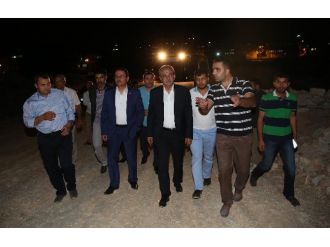 Başkan Demirkol, Gece Denetimlerini Sürdürüyor