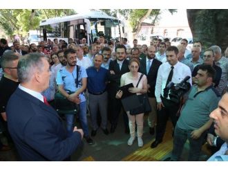 Eyüp’ün Hizmetkarları Başkan Aydın’la Bayramlaştı