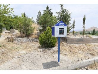 Mezarlıklarda “Kur’an-ı Kerim’ Dolabı Uygulaması Başlatıldı