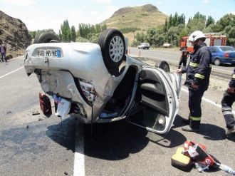 Yozgat’ta Trafik Kazası: 4 Yaralı
