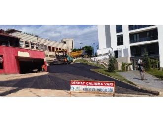 Akarca Yolları Asfaltlandı