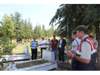 Hisarcık’ta Şehit Mezarlarına, Şehit Ailelerine Ve Gazilere Bayram Ziyareti
