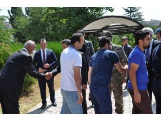 Tunceli’de Bayramlaşma