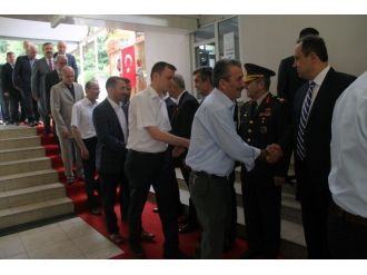 Giresun’da Bayramlaşma Töreni