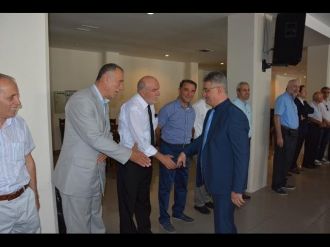 Akçakoca’da Bayramlaşma Töreni Nikah Salonunda Yapıldı