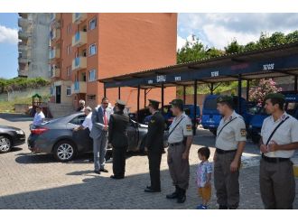 Alaplı’da Protokol Üyeleri Hastanede Hastalarla Bayramlaştı