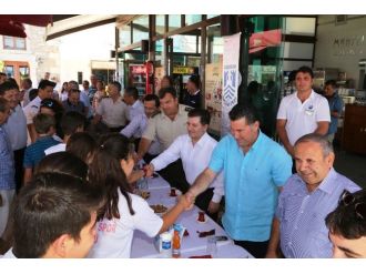 Bodrum’da Bayramlaşma Töreni