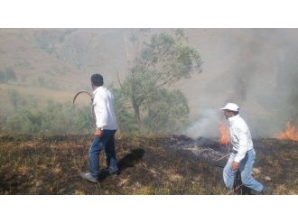 Hakkari’de Korkutan Yangın