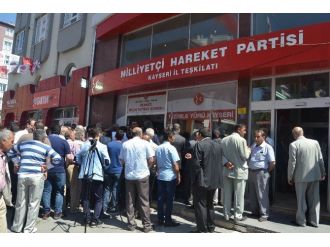 Mhp Kayseri İl Teşkilatı Bayramlaştı