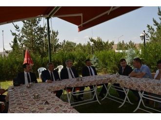 Tercan Protokolü Bayramlaştı