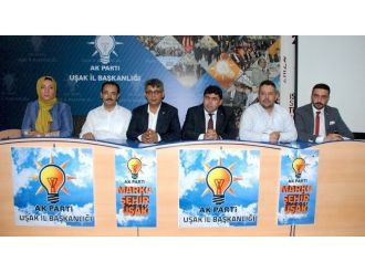 Ak Parti Uşak Teşkilatının Bayramlaşmasında Önemli Mesajlar