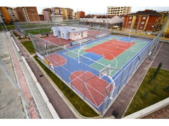 Spor Tesisleri Bakımdan Geçirildi