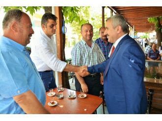 Başkan Baran Vatandaşlarla Bayramlaştı