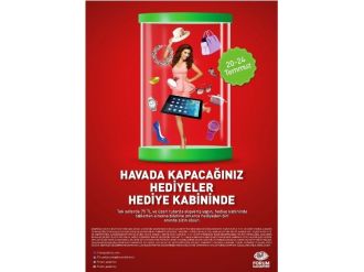 Forum Gaziantep’te Hediye Kabini’ne Girenler Mutlu Çıkıyor