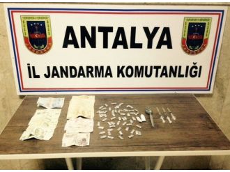 Alanya Jandarmadan Eroin Operasyonu